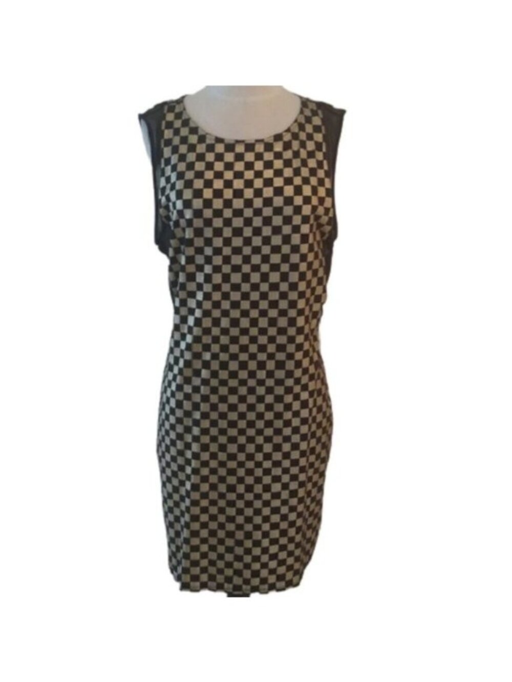 Nicki Minaj Gold +Black Midi Dress, Size Juniors Plus 3X